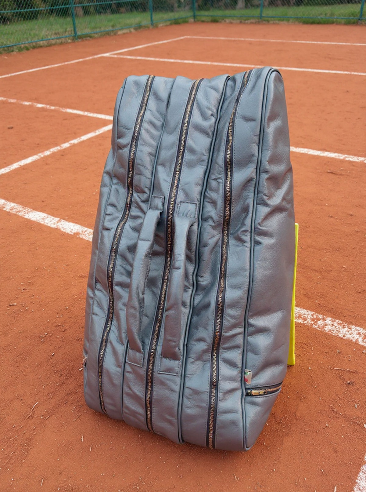 The Vintage Leather Tennis Bag