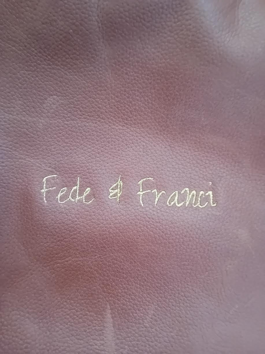 The Vintage Leather Tennis Bag